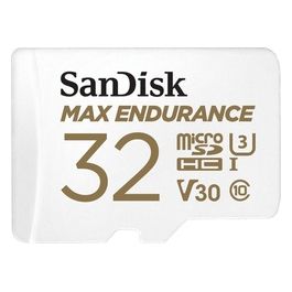 SanDisk Max Endurance Scheda di Memoria Flash 32Gb Video Class V30 / UHS-I U3 / Class10 UHS-I microSDHC