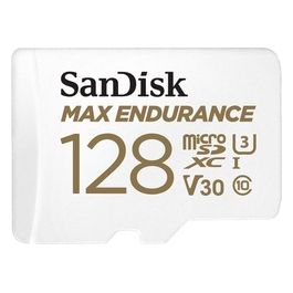 SanDisk Max Endurance Scheda di Memoria Flash 128Gb Video Class V30 / UHS-I U3 / Class10 UHS-I microSDXC