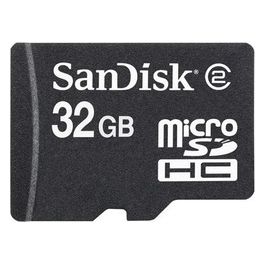 SanDisk Scheda di Memoria MicroSDHC 32 GB Classe 4