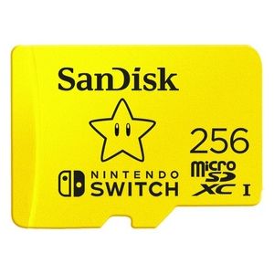 SanDisk MicroSDXC UHS-I 256Gb per Nintendo Switch Official Nintendo Licensed Product