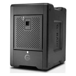 Professional G-RAID SHUTTLE 4 Array Unita' Disco Rigido 24Tb 4 Alloggiamenti HDD 6Tb x 4 Thunderbolt 3 USB 3.2 Gen 2