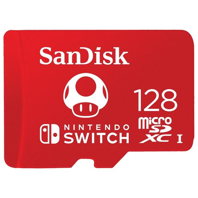 SanDisk Scheda MicroSDXC da 128Gb per Nintendo Switch