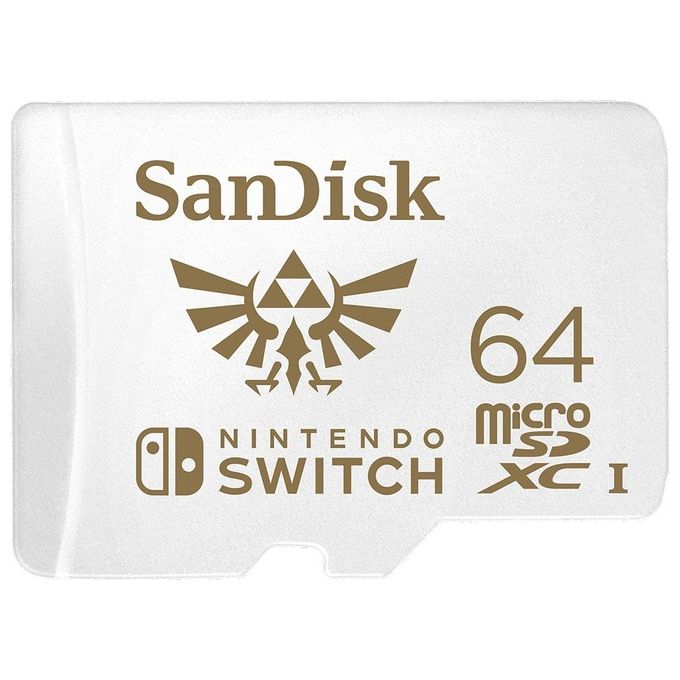 SanDisk Scheda MicroSDXC da 64Gb per Nintendo Switch