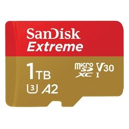 Scheda microSDXC Extreme da 1Tb con Adattatore SD e RescuePRO Deluxe