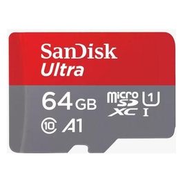 Sandisk Ultra 64 Gb MicroSDXC Velocità Fino A 140 Mb/S, Uhs-I, Classe 10, U1