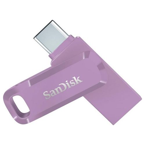 SanDisk Ultra Dual Drive Go Chiavetta USB 128Gb USB 3.2 Gen 1 / USB-C Lavanda