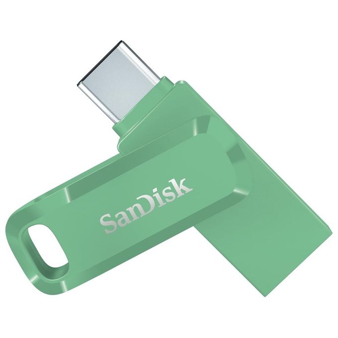 SanDisk Ultra Dual Drive Go Chiavetta USB 64Gb USB 3.2 Gen 1 - USB-C Absinthe Green Verde