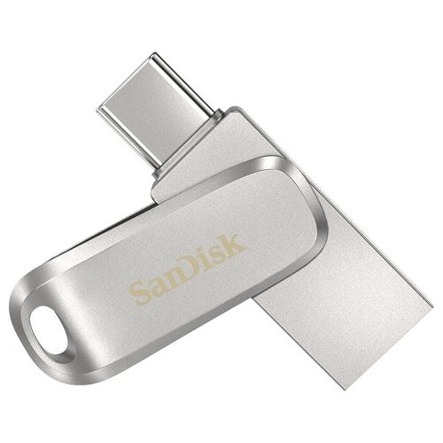 SanDisk Ultra Dual Luxe 128Gb Unita' Usb Type-C 150MB/s USB 3.1 Gen 1 Tradizionale Argento