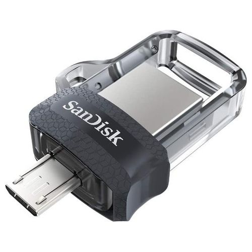 SanDisk Ultra Dual M3.0 Chiavetta USB 256Gb Usd 3.0/Micro Usb