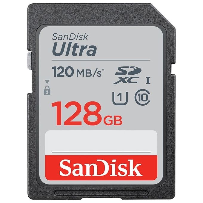 Sandisk Ultra Memoria Flash 128Gb SDXC Classe 10