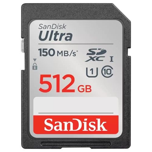SanDisk Ultra Scheda di Memoria Flash 512 GB Class 10 UHS-I SDXC