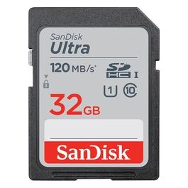 SanDisk Ultra Scheda di Memoria Flash 32Gb UHS-I U1 / Class10 UHS-I SDHC