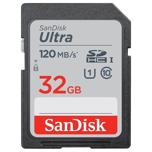 SanDisk Ultra Scheda di Memoria Flash 32Gb UHS-I U1 / Class10 UHS-I SDHC