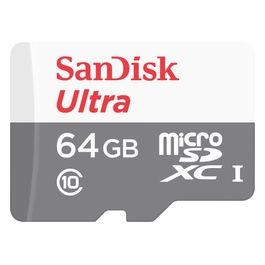Sandisk UltraAndroid microSDXC 64Gb 80MB Classe 10