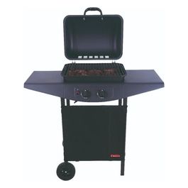 Barbecue Argentina 2 Fuochi a Gas Acciaio 5kw