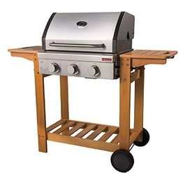 Barbecue a Gas Canada 3 Fuochi con Fornello 12.8 Kw