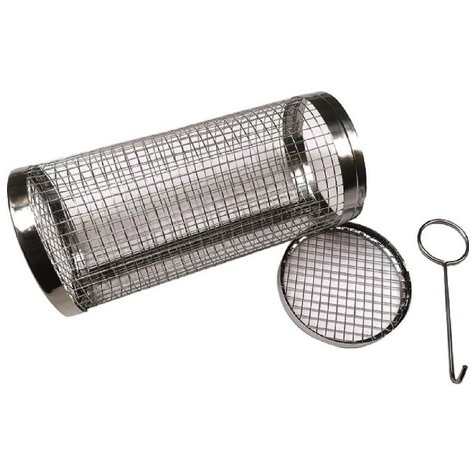 Sandrigarden Graticola Inox a Cilindro 9.5x30cm