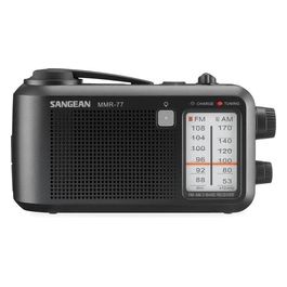 MMR-77 Radio Emergenza / Manovella Nero Opaco