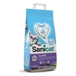 Sanicat Lettiera Assorbente Classic Lavender 10 Litri