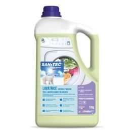 Sanitec Confezione 2 Detersivi per Lavatrice Orchidea Muschio 5Kg