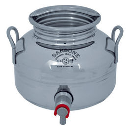 Sansone Bidone Inox Per Olio Lt. 2