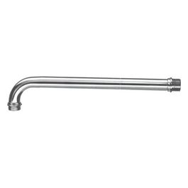 Braccio Docce Ottone Cromato 1/2 Mm 18X200