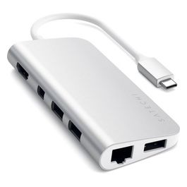 Satechi Adattatore Type C Multiporta in Alluminio con 4K Hdmi Silver