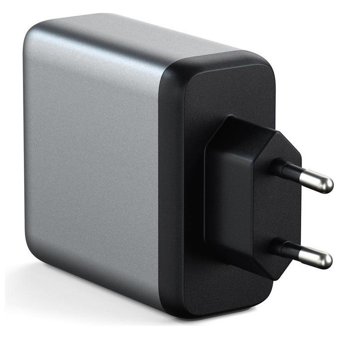 Satechi Alimentatore Gan Usb-C da Parete 100W Space Gray