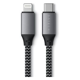 Satechi Cavo di Ricarica Usb-C a Lightning 25cm Space Gray