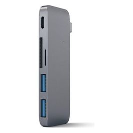 Satechi Hub Type-C Usb Passthrough Space Gray