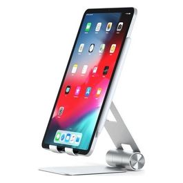 Satechi R1 Supporto Tablet Pieghevole Multiangolo Alluminio Compatibile iPad Argento