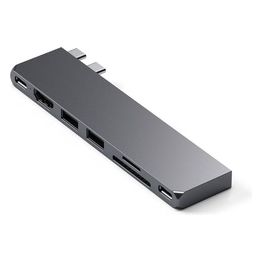 Satechi ST-HUCPHSM Usb-C Pro Hub Slim Adapter Space Gray