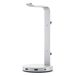 Satechi Stand per Cuffie Hub Usb in Alluminio Silver