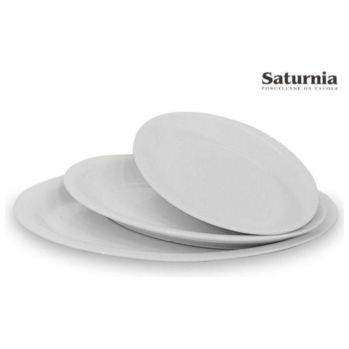 Saturnia Piatto Ovale cm 32 roma