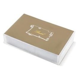 Confezione 100 Biglietti 70x110mm Bianco