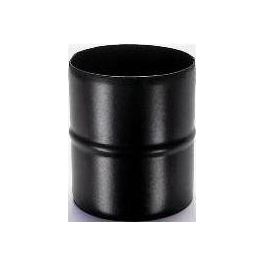 Raccordo Plus Pellet M/M 8cm Porcellanato Nero Opaco