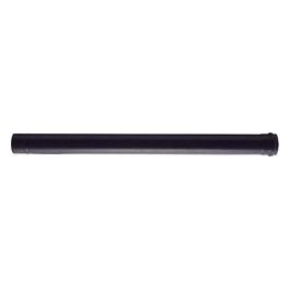 tubo Pellet Smaltato Nero Opaco 8cm Lunghezza 100cm