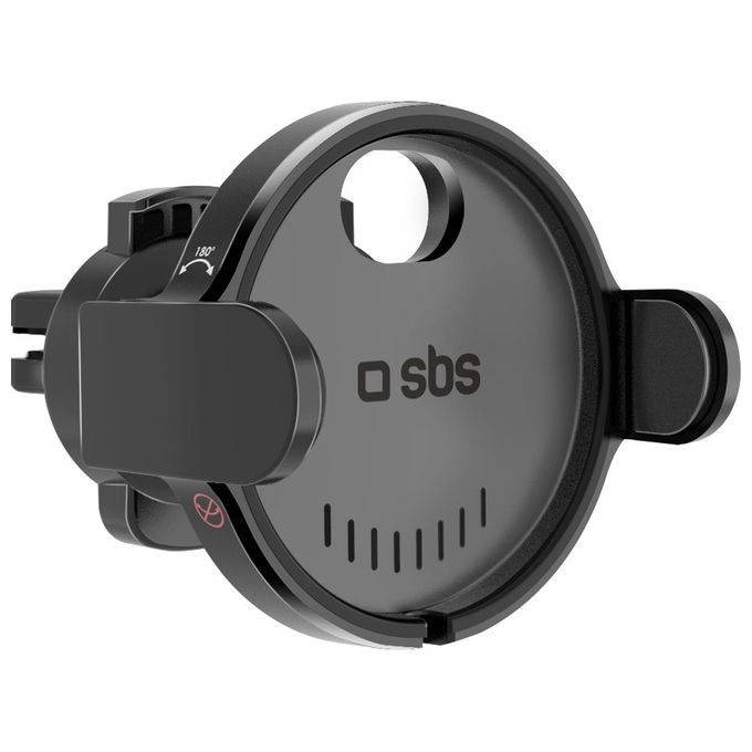 Sbs Air-Vent Car Holder Compatibile con iPhone con Ricarica MagSafe