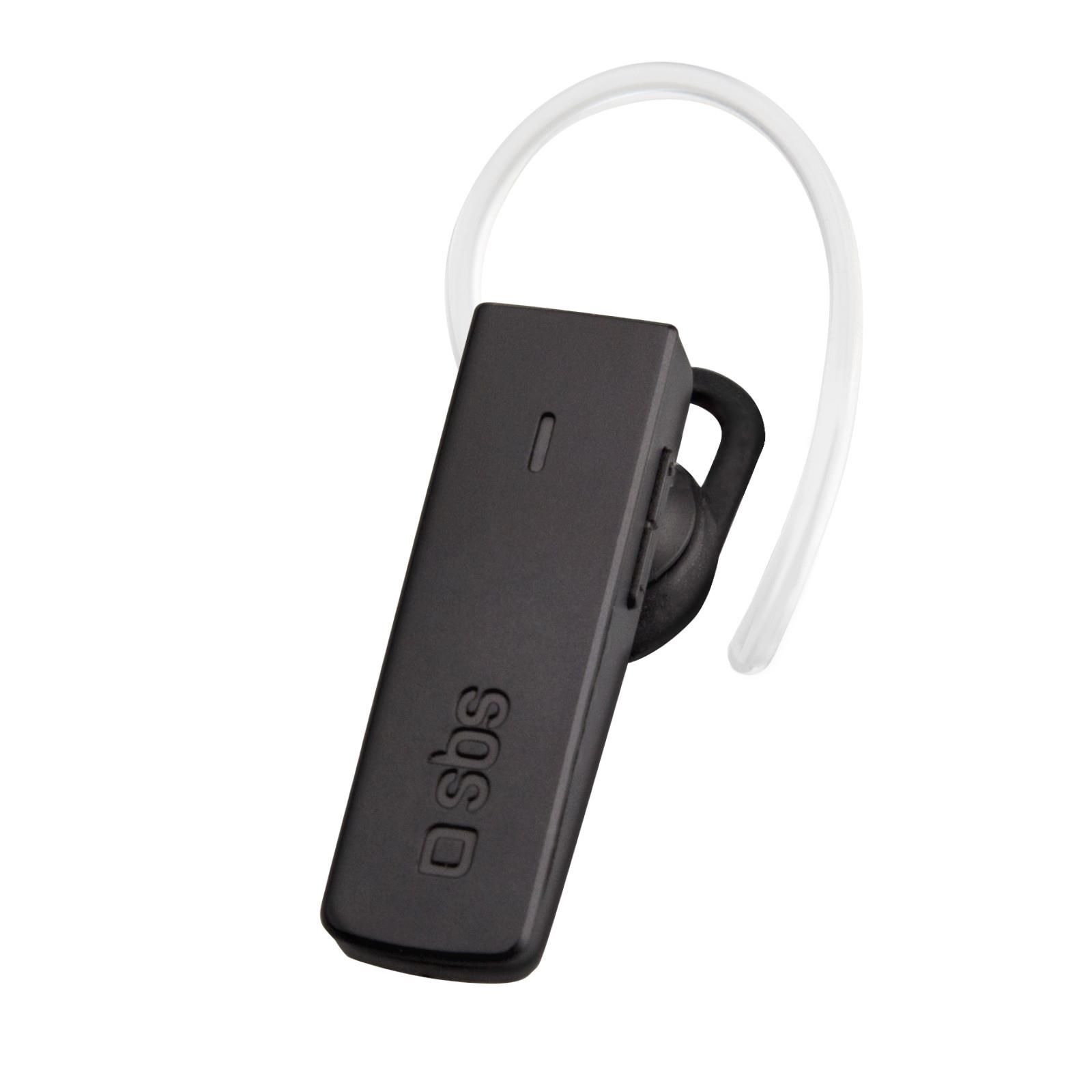 Sbs Auricolare Bluetooth 4.1 con Microfono Nero | Yeppon