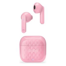 Sbs Auricolari con Microfono Bluetooth Air Free Rosa