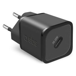 Sbs Caricabatterie Nanotube Charger PD 20W Nero