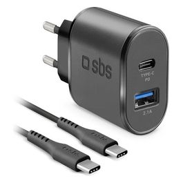 Caricabatterie PD 18W con Cavo Usb-C/Usb-C