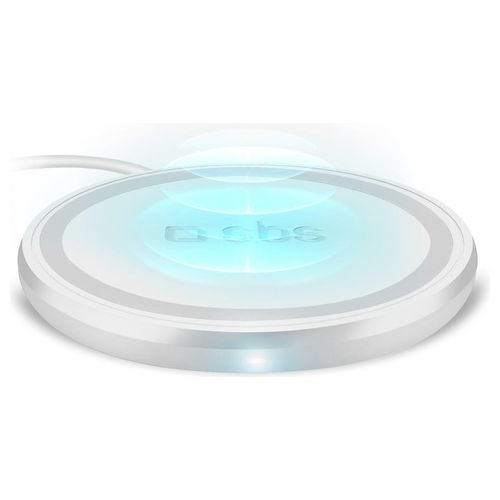 Sbs Caricabatterie Wireless Fast Charger Compatibile QI 15W