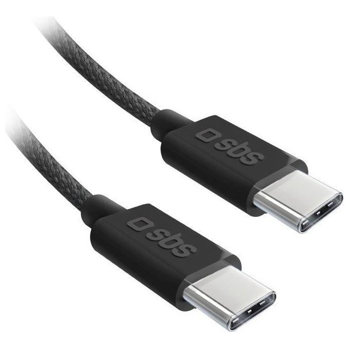 Sbs Cavo Usb-C 2.0 PD 60W Nero