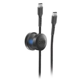 Cavo USB-C - USB-C con Supporto Magnetico Antigroviglio 1mt