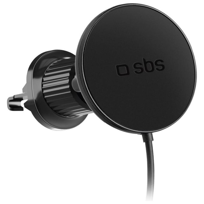 Sbs Circle Car Holder Supporto Auto Magnetico Ricarica Wireless