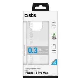Cover Skinny Clear Trasparente per iPhone 16 Pro Max
