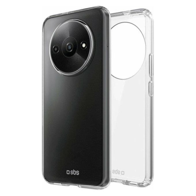 Image of Sbs Cover Skinny Clear Trasparente per Xiaomi rossomi A3