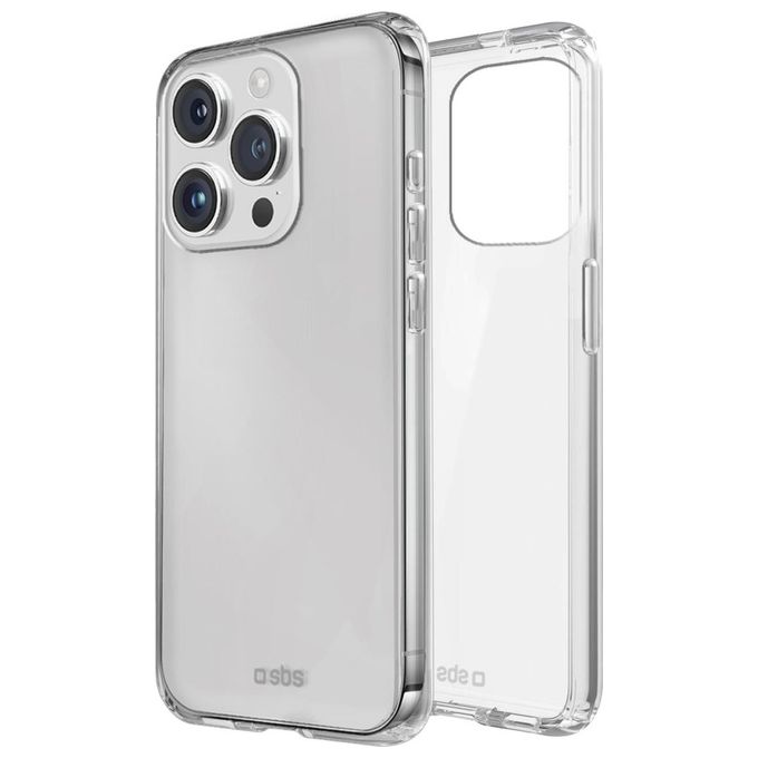 Sbs Cover Skinny Clear Trasparente per iPhone 16 Pro