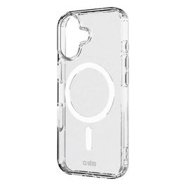 Sbs, Cover Trasparente Light Mag Case, Compatibile Magsafe, Bordo Fotocamera Rialzato, Per Iphone 17